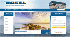 Desktop Screenshot of basel-reisen.de